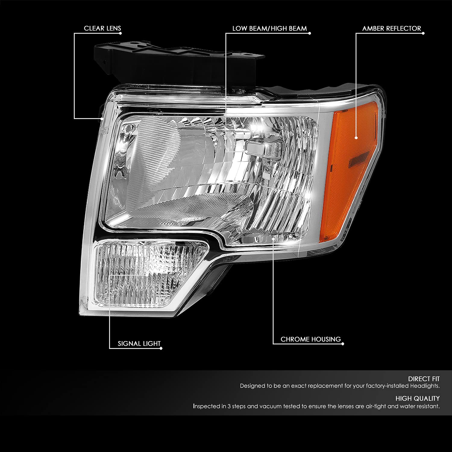 Odelo Halógeno Conjunto De Faros Delanteros Estilo Fábrica Copatible