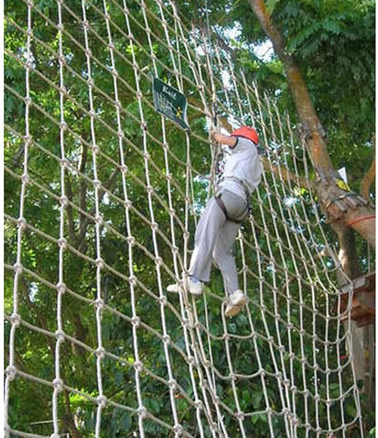 Children's Climbing net Outdoor Climbing Net, Playground Climbing Cargo Net, Swing Net, for Outdoor Play Sets(2 * 4m(6.6 * 12.12ft))