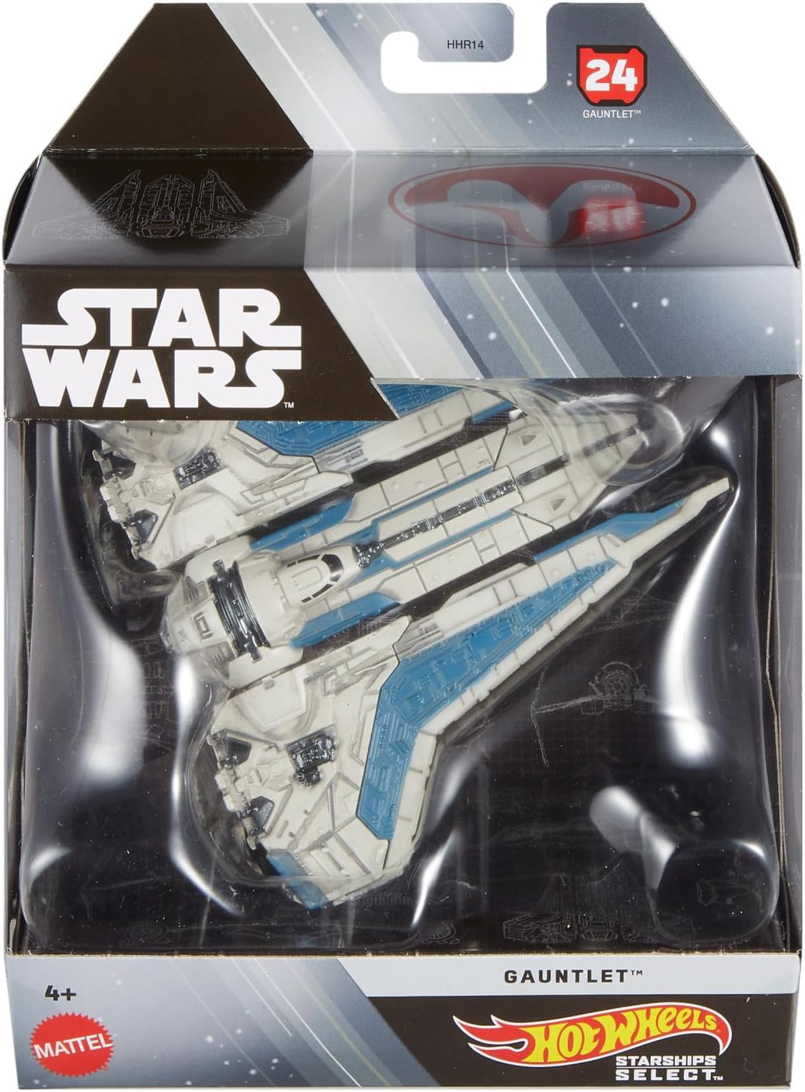Star Wars Starships Select Gauntlet, 1:50 Scale Premium Die-Cast Vehicle (HTJ78)