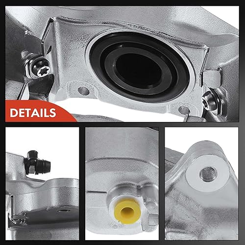 Miniatura 7 de A-Premium Conjunto de pinza de freno de disco compatible con modelos seleccionados de Subaru - Impreza 2008-2014, WRX 2015-2016, WRX STI 2015-2017,