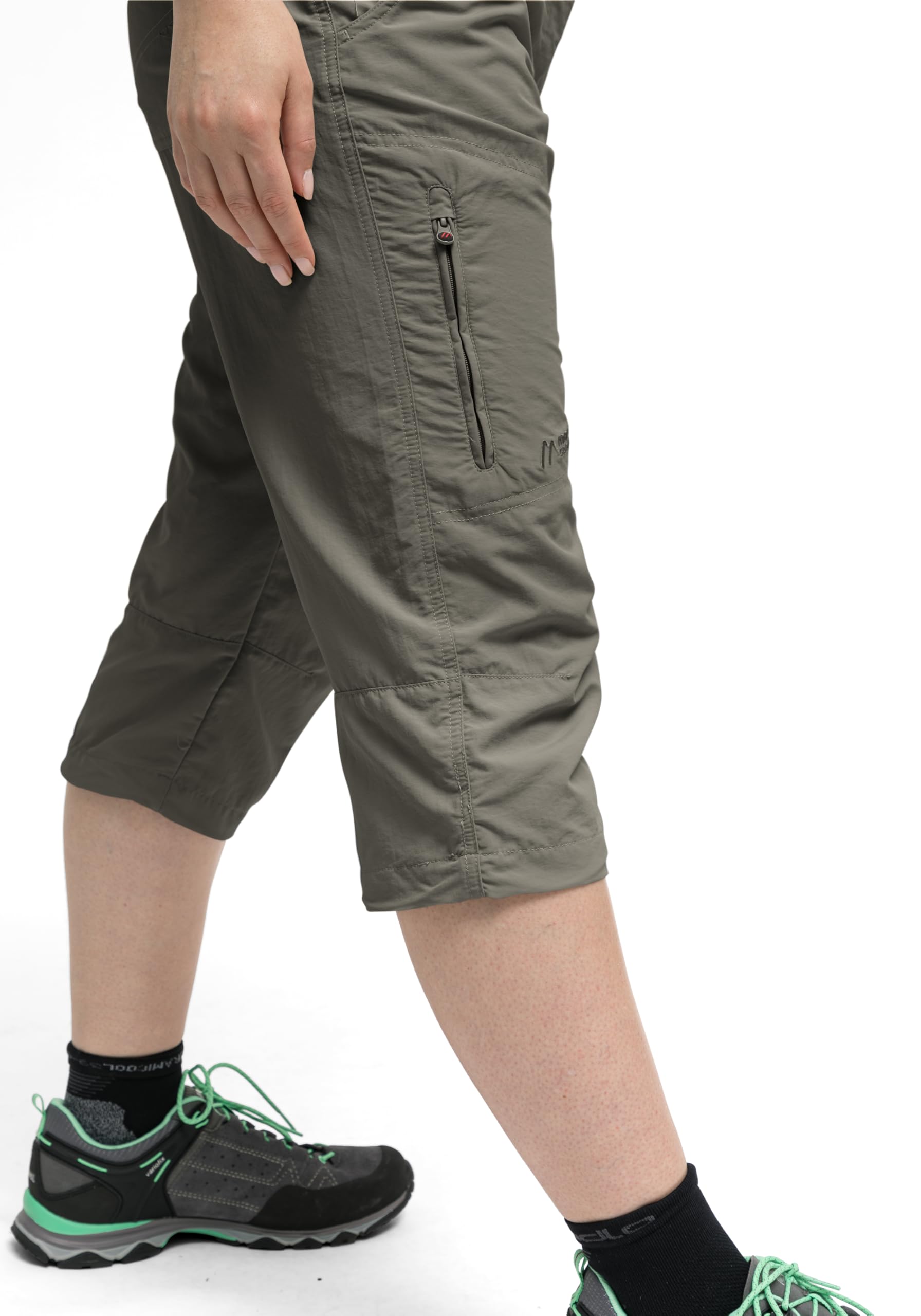 Maier Sports - Pantaloni a pinocchietto da donna