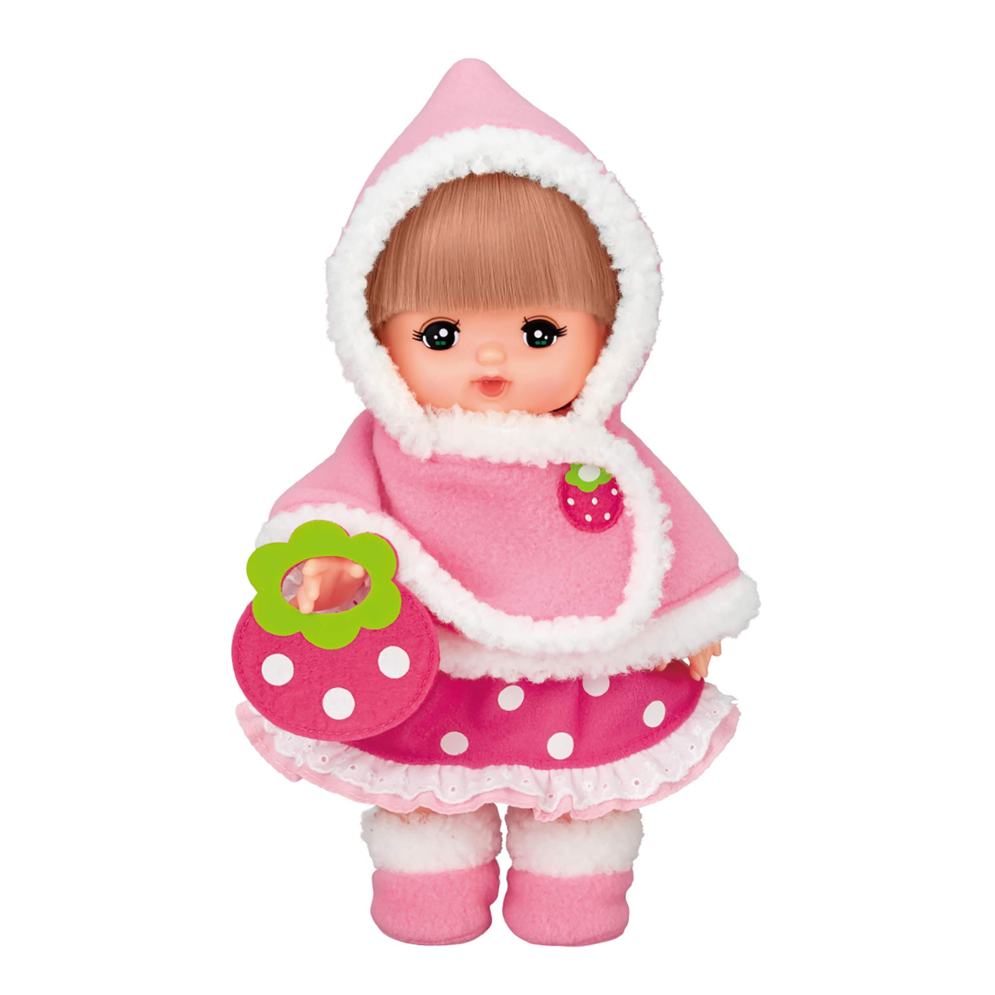 Amazon.co.jp: メルちゃん きせかえセット ピンクのいちごケープ