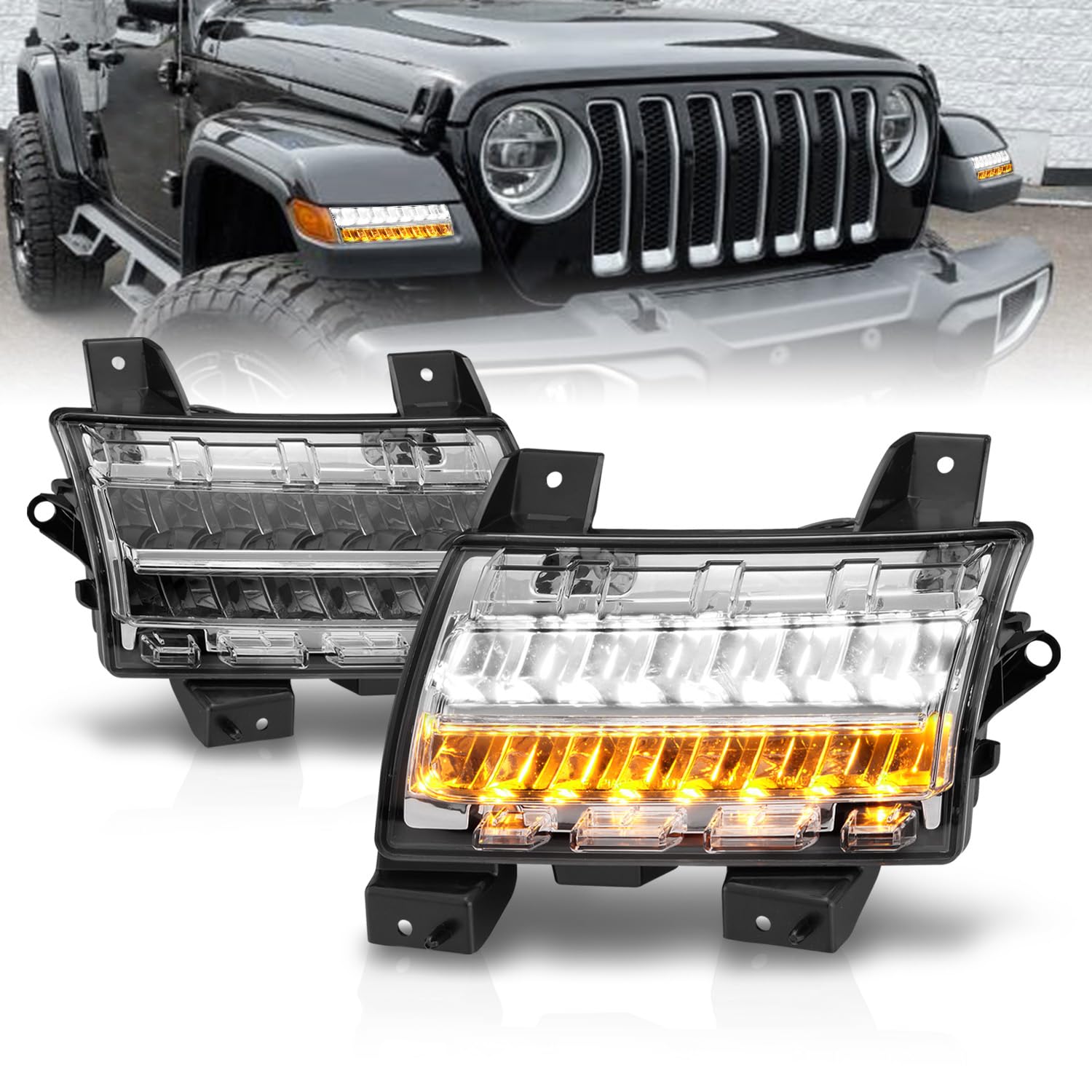 Amazon.com: AmeriLite for 2018-2026 Wrangler JL & Gladiator JT