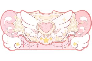 GeekShare Large Pink Gaming Mouse Pad – Your Kawaii Oasis for a...