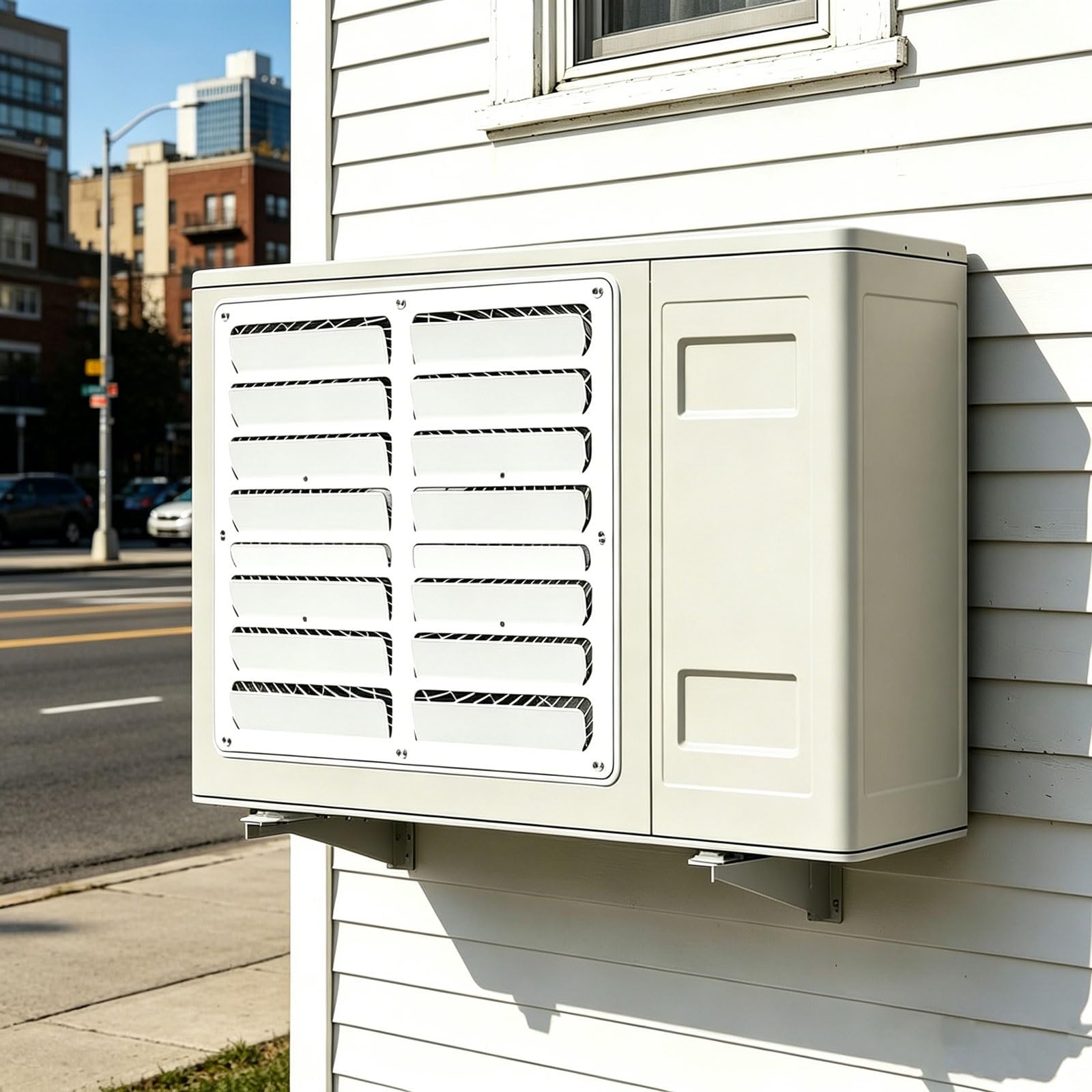 Couvercle universel de déflecteur de climatiseur de fenêtre 46 * 46cm