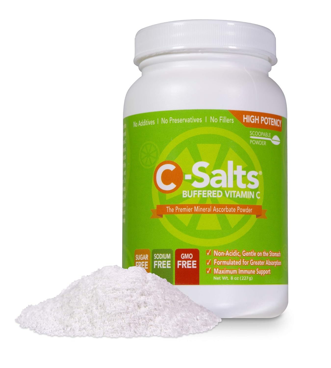 Wholesale Nutrition C Salts Gmo Free Buffered Vitamin C Supplement Powder 1000 4000 Mg 40 Servings 1 2 Lb 8 Oz Amazon In Health Personal Care
