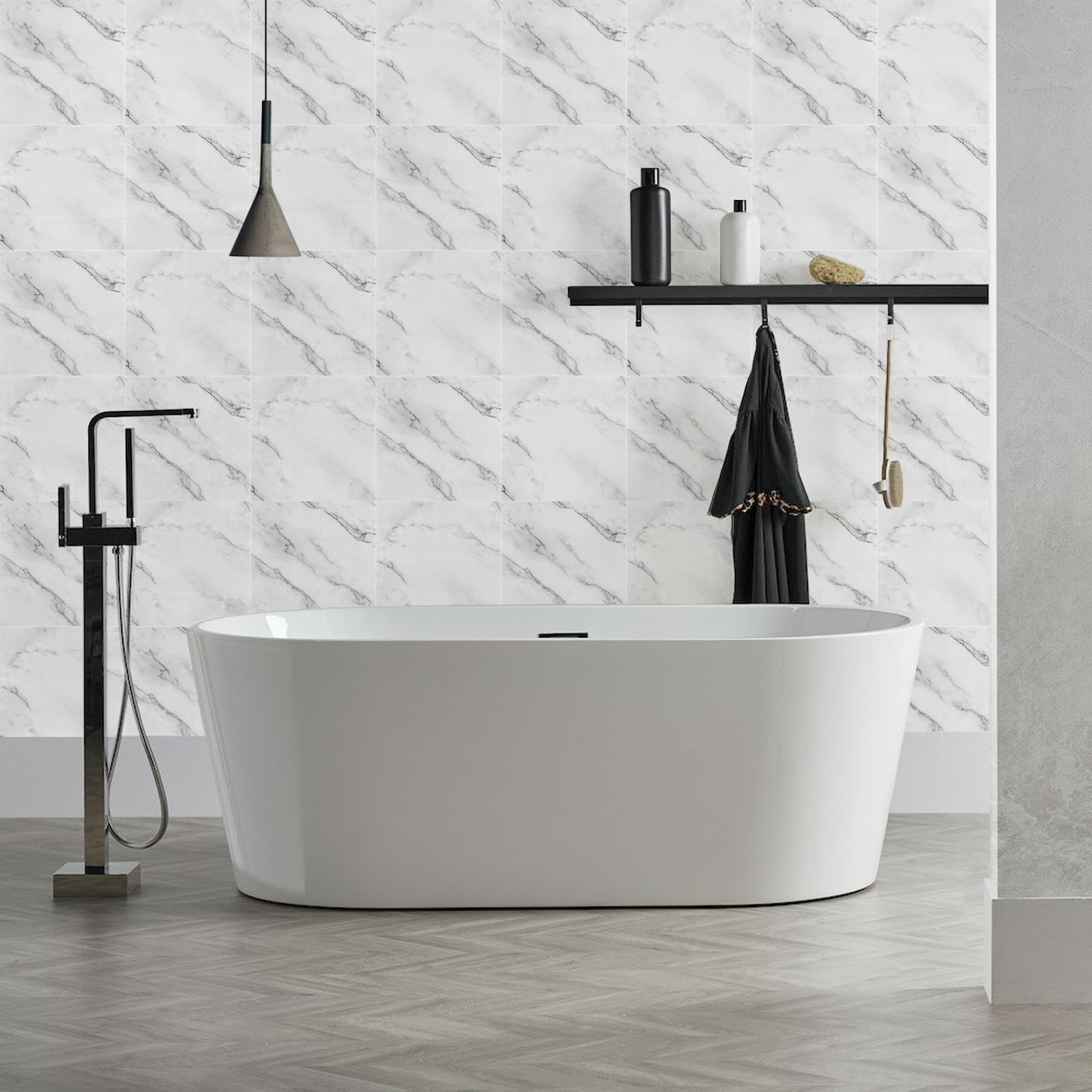 Alened Pegatinas para azulejos de mármol para pared