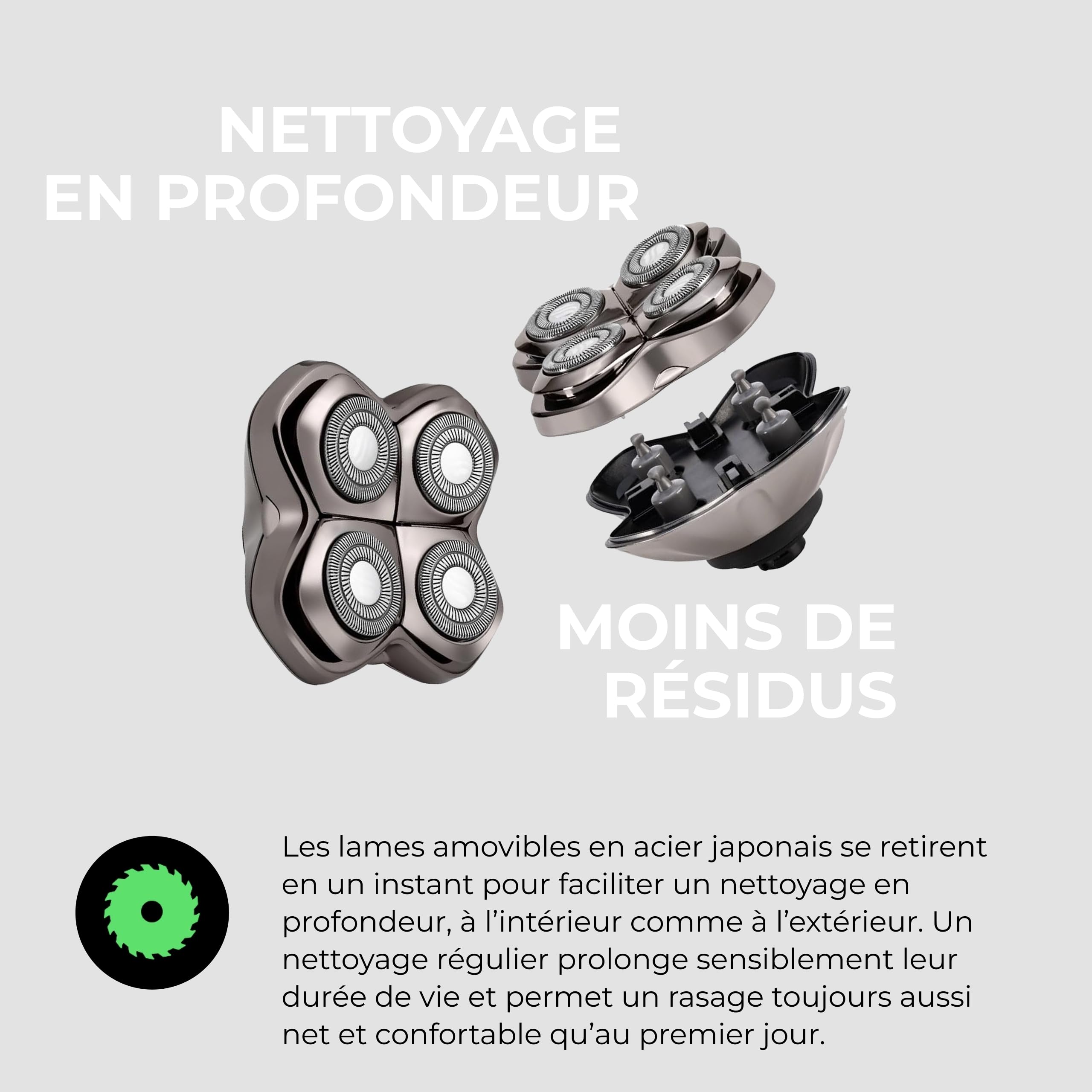Skull Shaver Pitbull Platinum Pro - Rasoir Électrique Homme - Sans Fil, Rechargeable, Humide/Sec, Ergonomique pour Crâne Chauve - Avec Socle de Rinçage et Étui de Voyage - Lame Supplémentaire Incluse | Rasoir Électrique Homme, Sans Fil, Rechargeable, Humi
