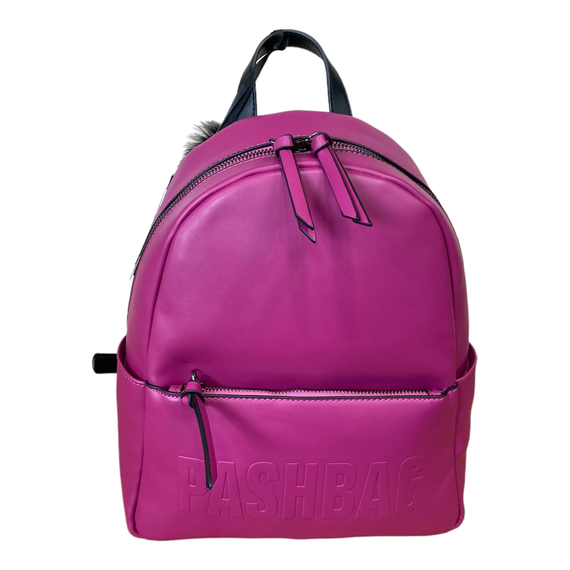 pash bagWomen's Bag Shoulder Backpack Closed with Zip Scarf Included ERIC