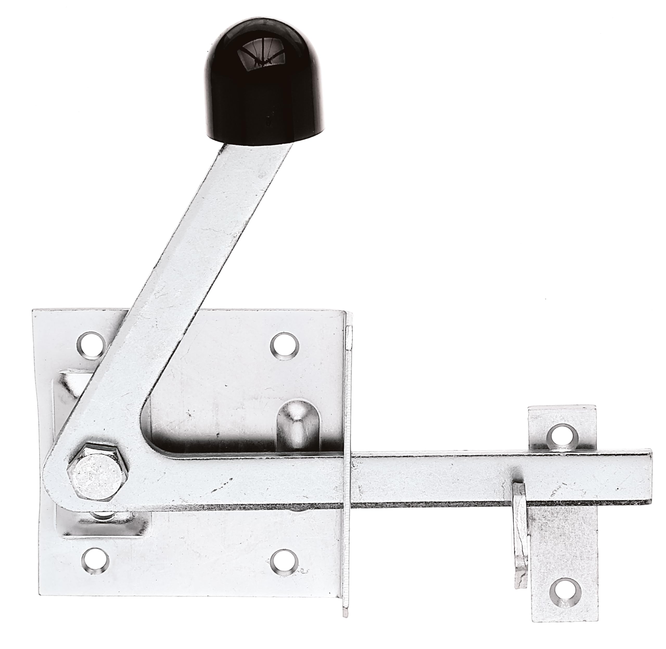 Alberts Steel 210328 Garden Gate Latch | Electrogalvanised, Thick-Layer-Passivated | 80 X 80 Mm