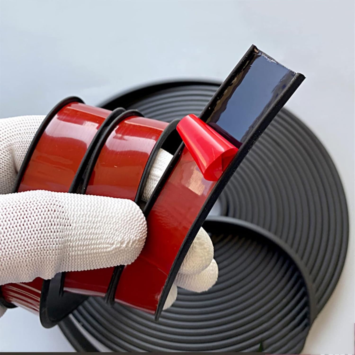 16.4ft Flexible Edge Protector Trim Self Adhesive Edge Guard U-Channel ...