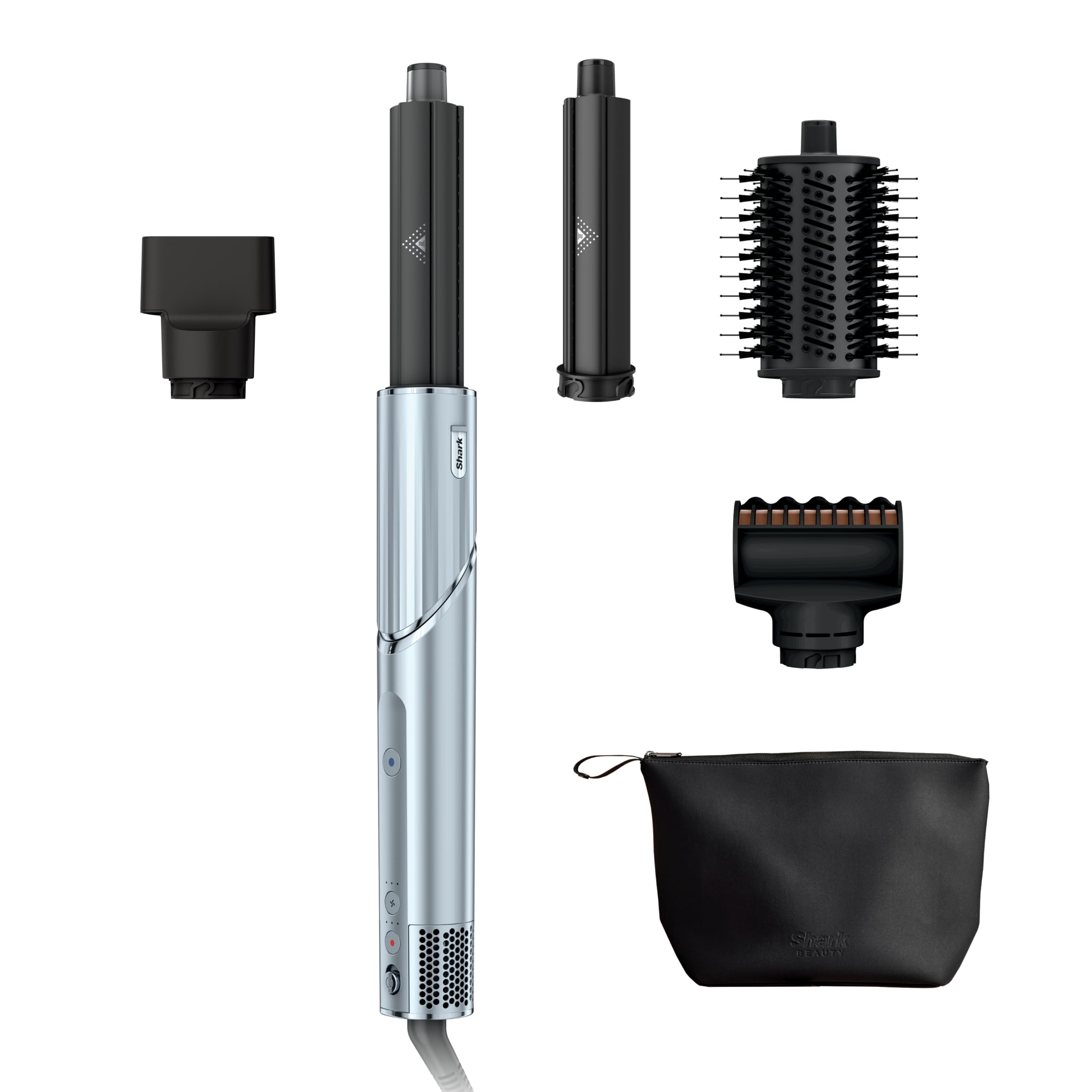 ヘアドライヤー Shark FlexStyle multi-styler dryer Shark FlexStyle Glacial Blue Multi‑Styler & Hair Dryer – No Heat
