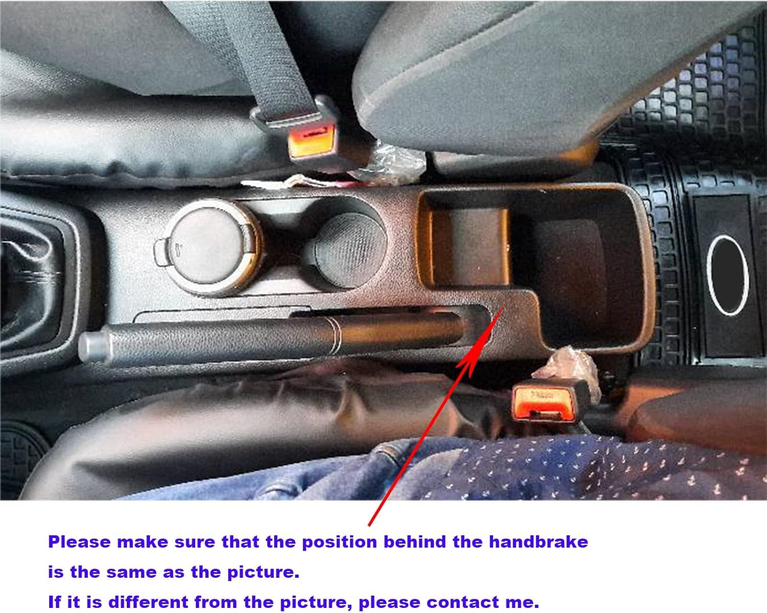 Scatola portaoggetti per bracciolo per Kia Rio 2018 2019 2020 2021 2022 con portabicchieri, scatola portaoggetti per console centrale a doppio strato, accessori per bracciolo neri (4 USB neri con cavo