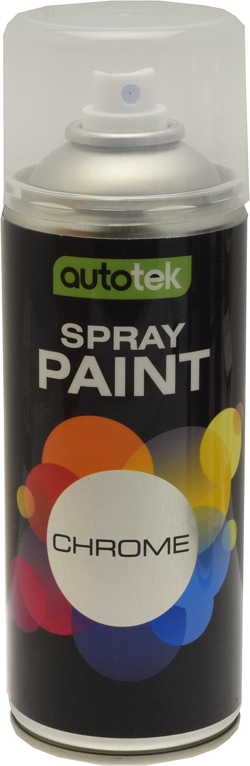 Autotek ATOOCHR400 Aerosol Paint, 400 ml, Chrome