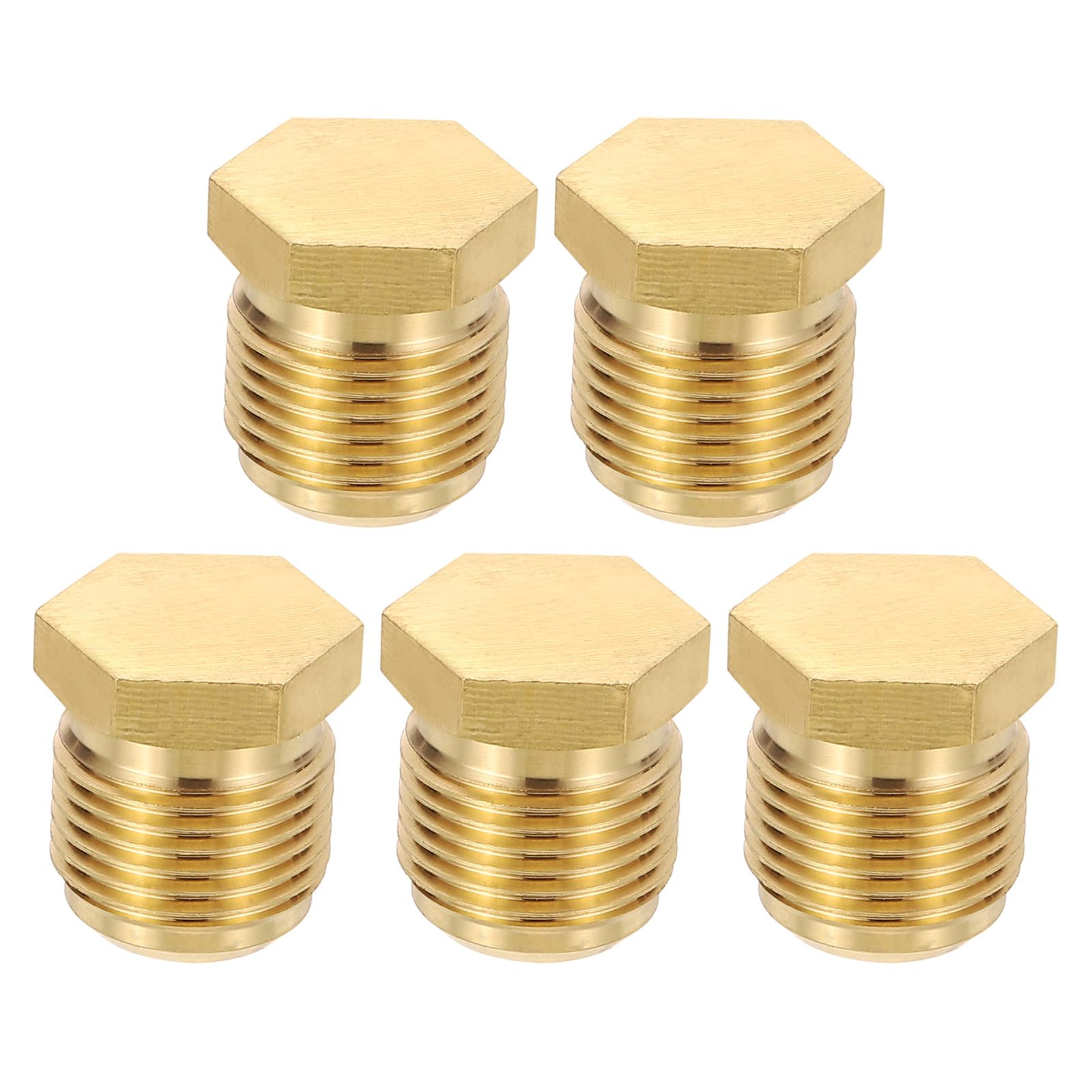 Conector de latón de 5/8" con rosca estanca de 45 grados para sistemas de frío