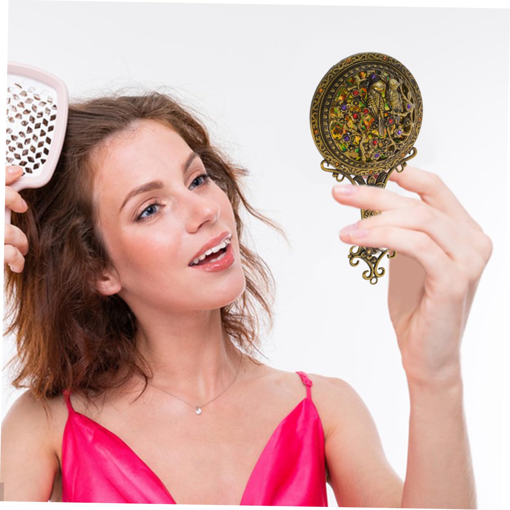 SETUP7 コンパクトミラー 「SETUP7」ローズアンティークシリーズ