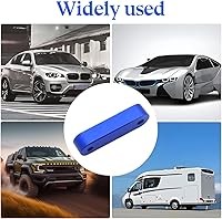 Vista 4 de zipelo Kit de elevador espaciador de capó de automóvil, kit de modificación de espaciador de ventilación de ventilación frontal de aleación de Azul