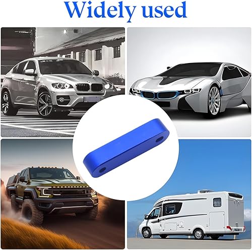 Miniatura 4 de Kit de elevador espaciador de capó de automóvil, kit de modificación de espaciador de ventilación de ventilación frontal de aleación de aluminio,