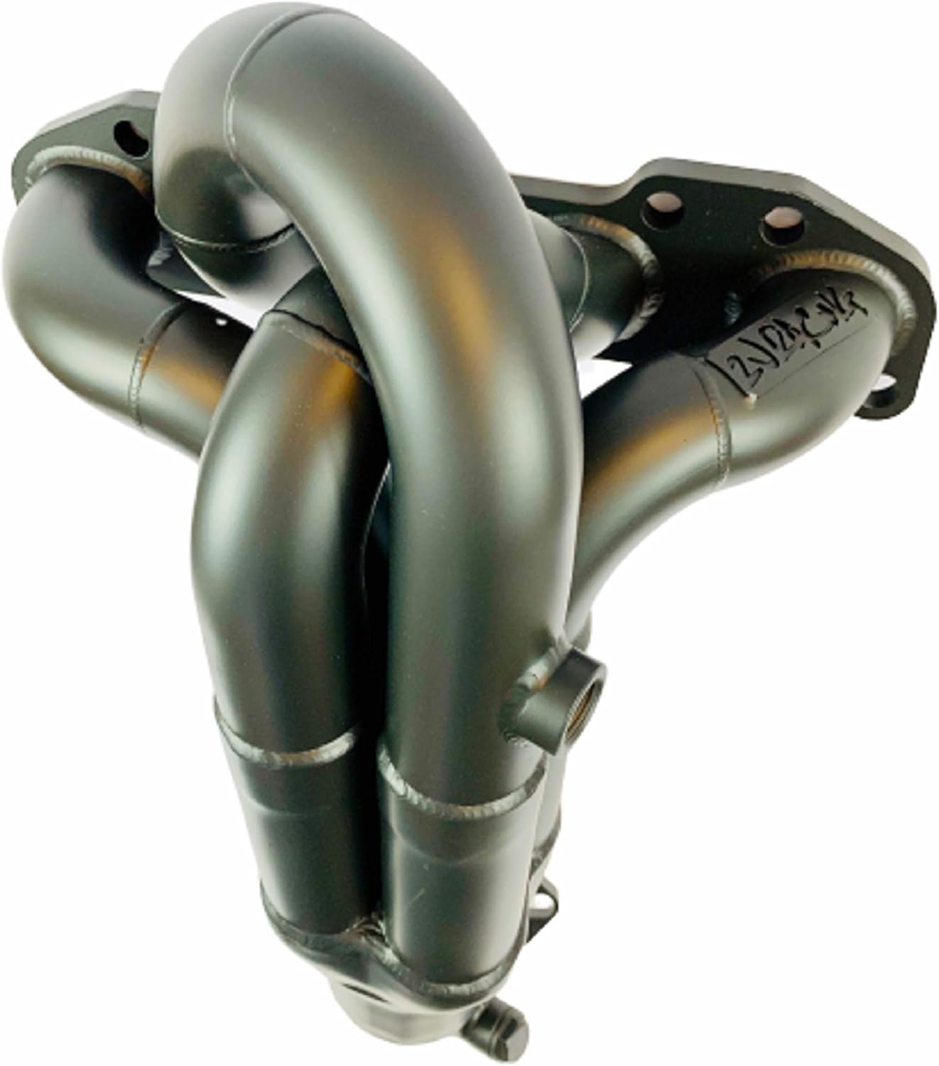 2J-Racing B15 V2 Long Runner Medusa UEL Header (Cerakote Black Ceramic ...