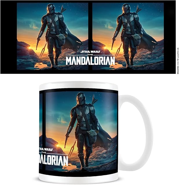 Pyramid International MG26983 Star Wars: The Mandalorian Presentation Gift Box (Nightfall Design) 11oz Ceramic Mug-Official Merchandise