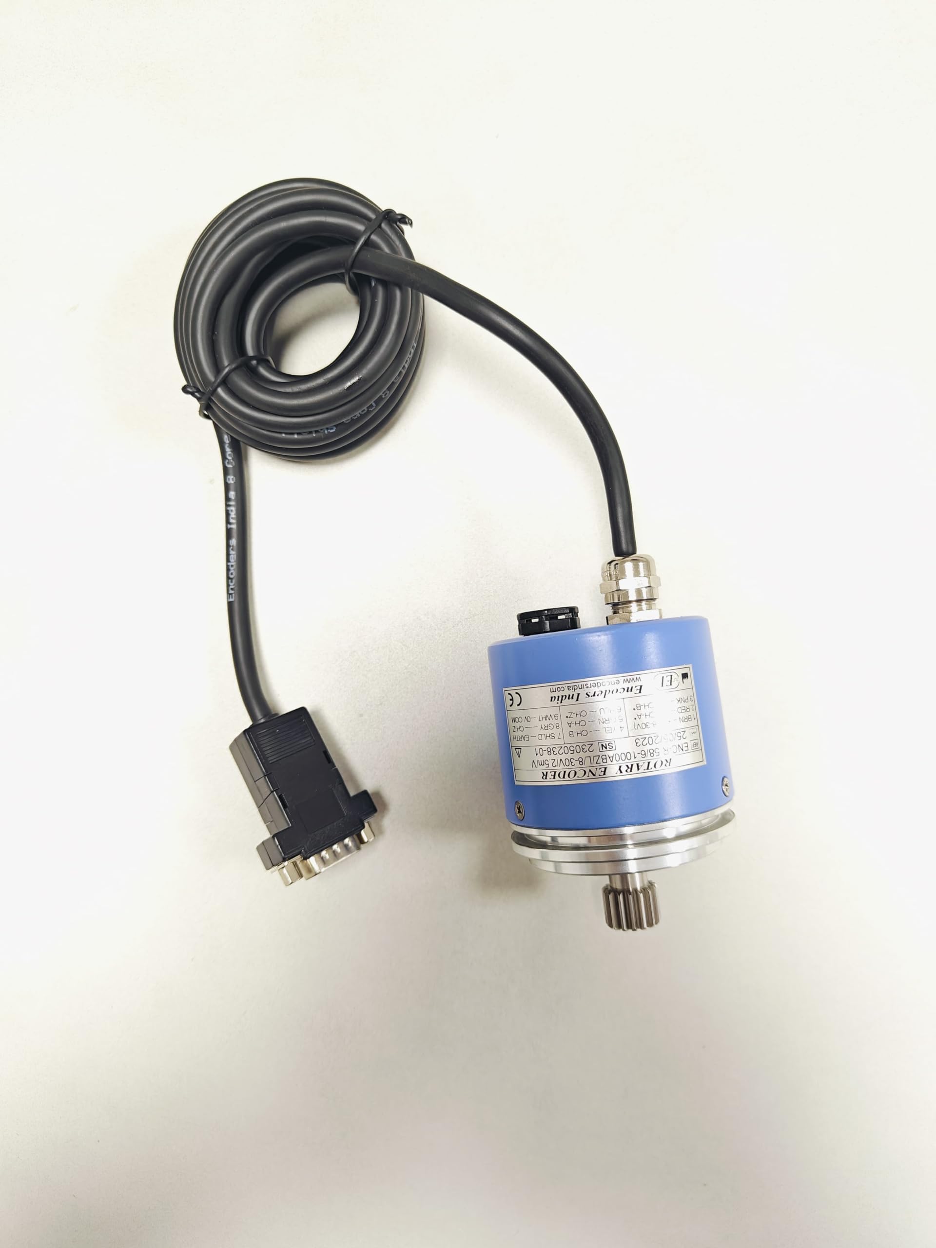 Encoders India, ROTARY INCREMENTAL ENCODER, Outer Dia 58mm,shaft