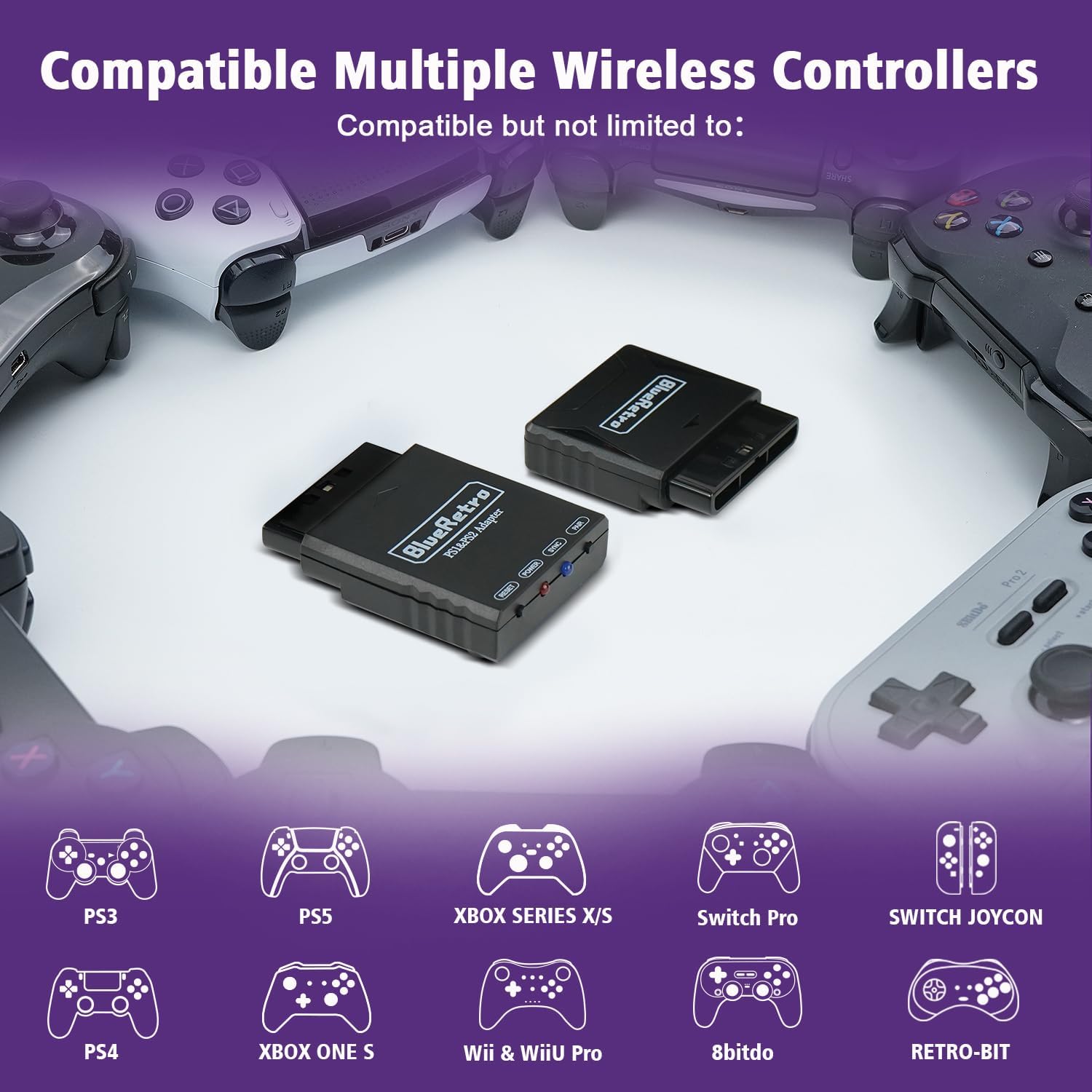 List of compatible wireless controllers