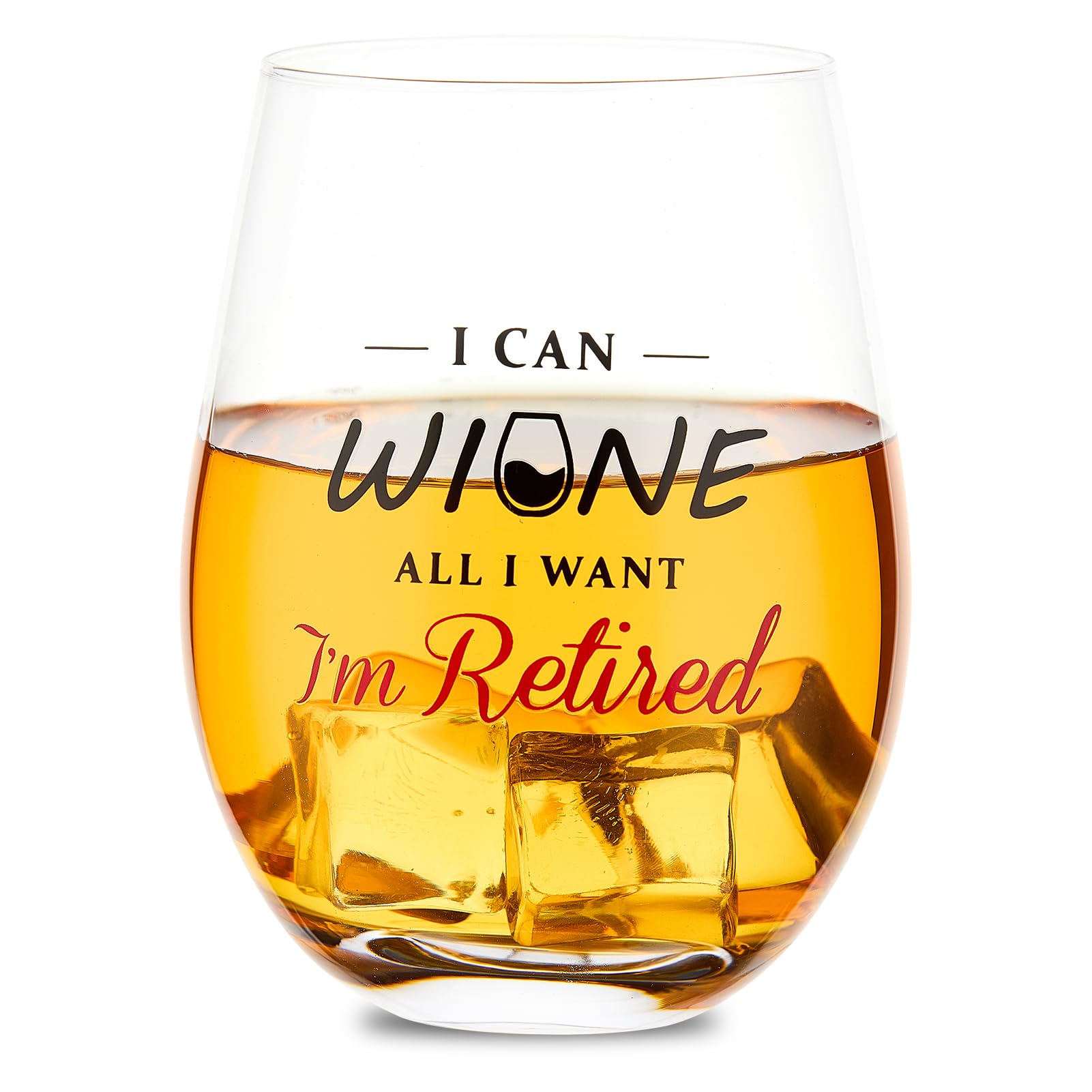 TOONGEEN Retirement Gifts for Women, Retirement Wine Glasses Gifts, 19oz