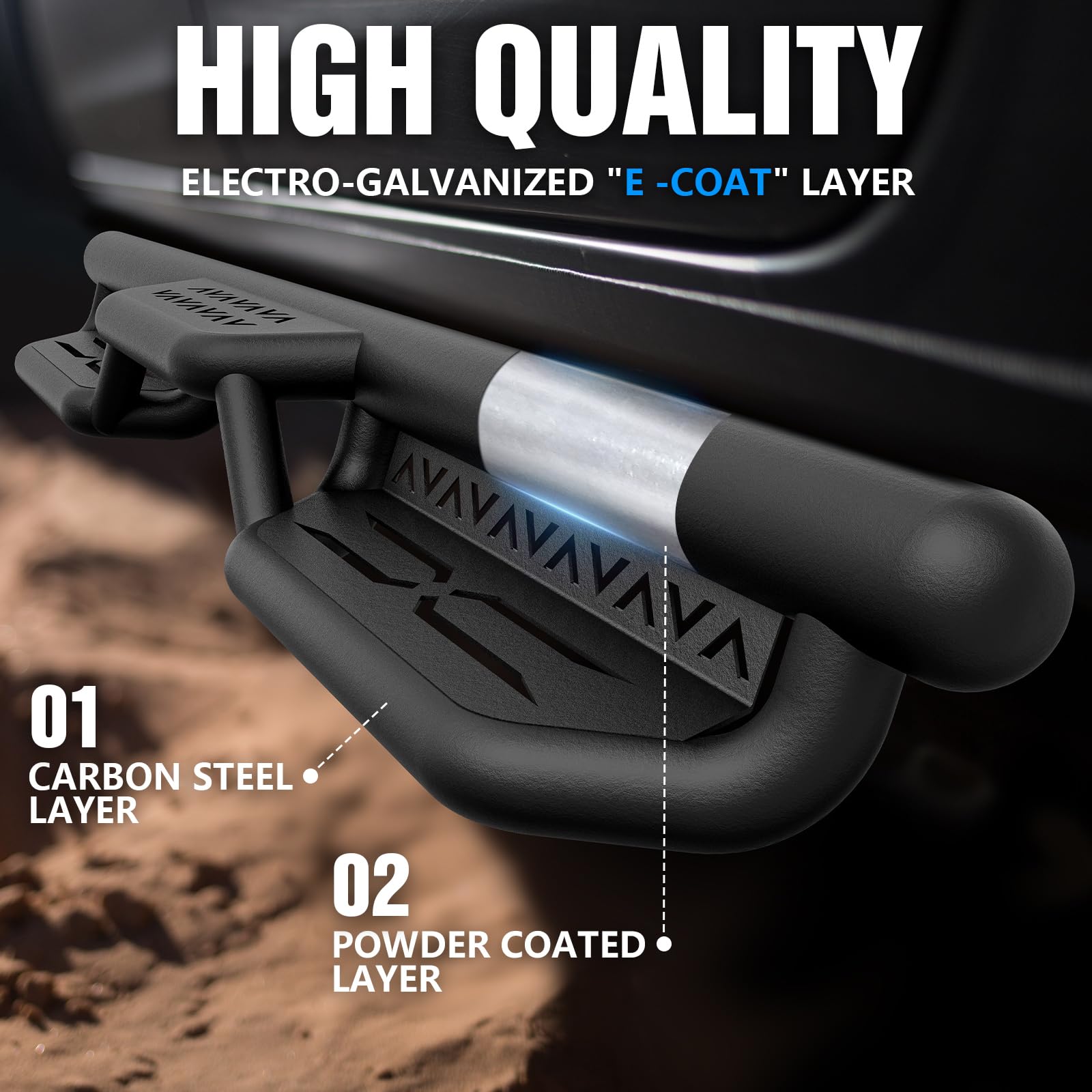 Amazon.com: YZONA Double Cab Running Boards Compatible with 2022