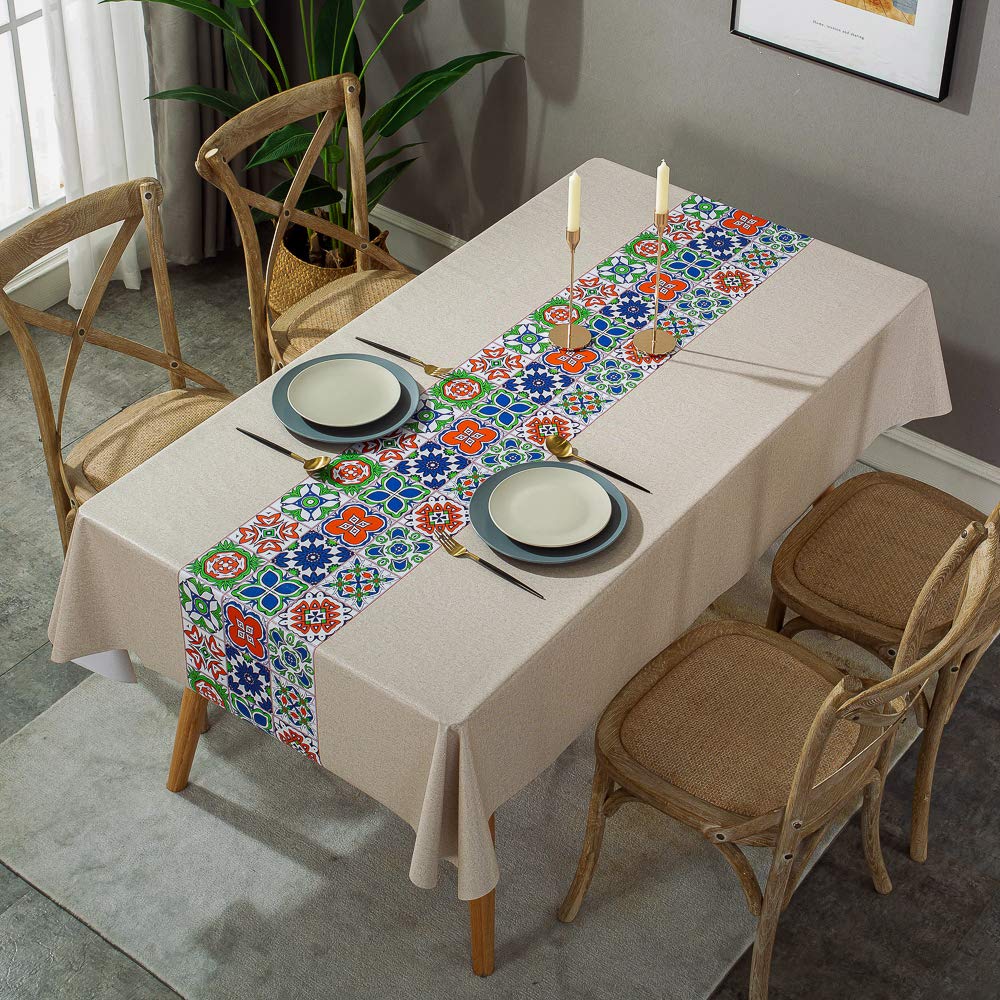 Nappe imperméable en PVC rectangulaire résistante et anti-tache pour un entretien facile au quotidien