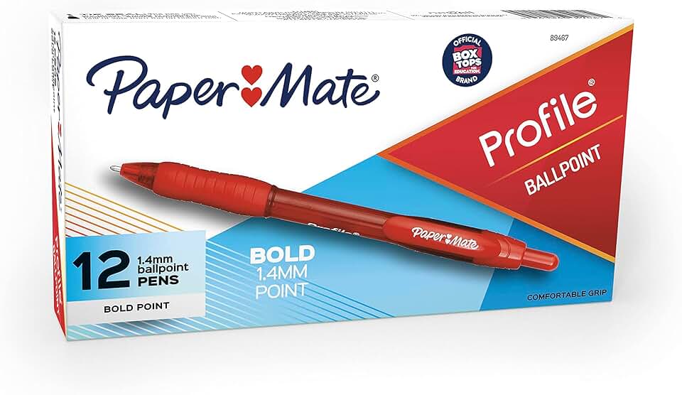 red pens