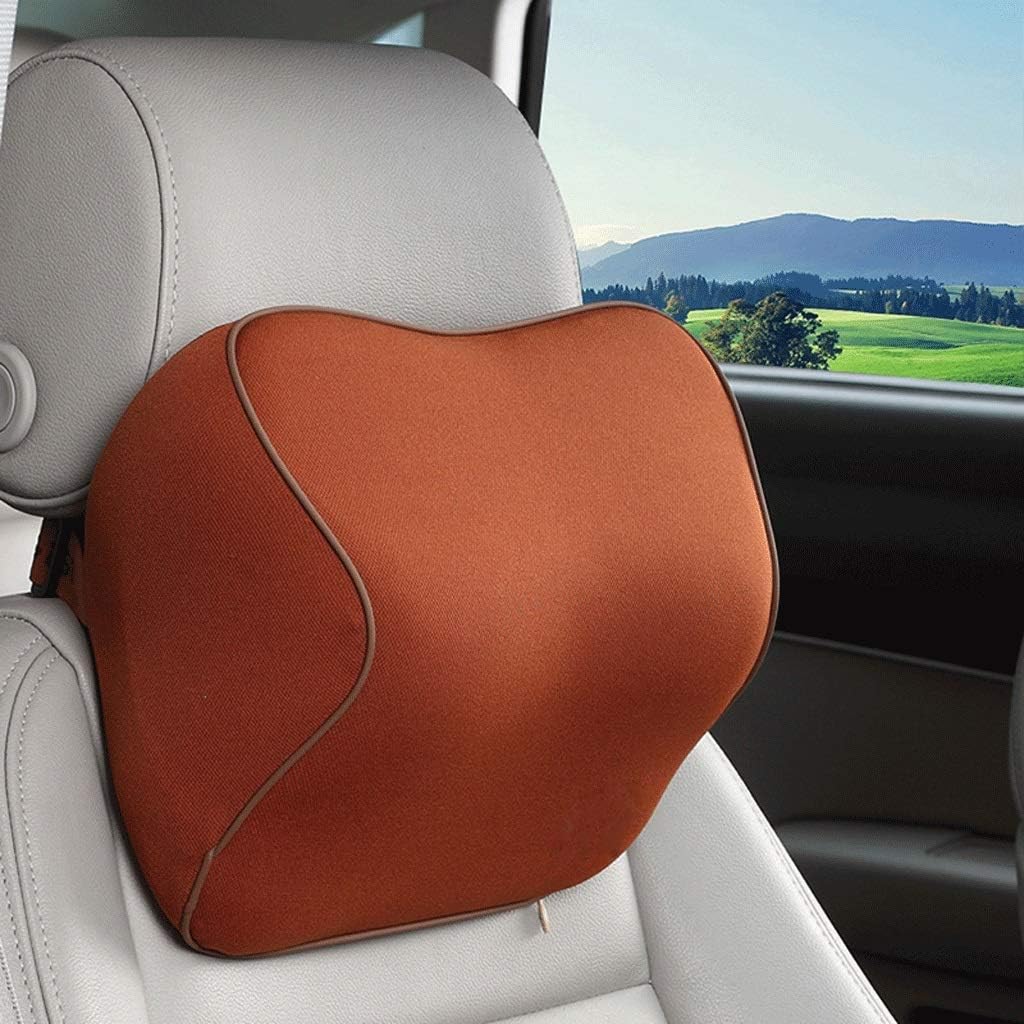 Lumbar Pillow - Dreamer Car Mini Supportive Chair Cushion Lumbar Pillow Design for Lower Back Pain Relief, Memory Foam Back Support(C)