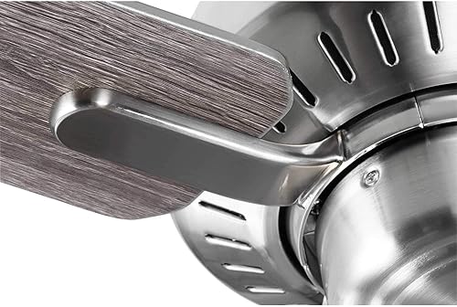 Miniatura 31 de Progress Lighting P250008-009 Ventiladores de techo Drift, 5 cuchillas, níquel