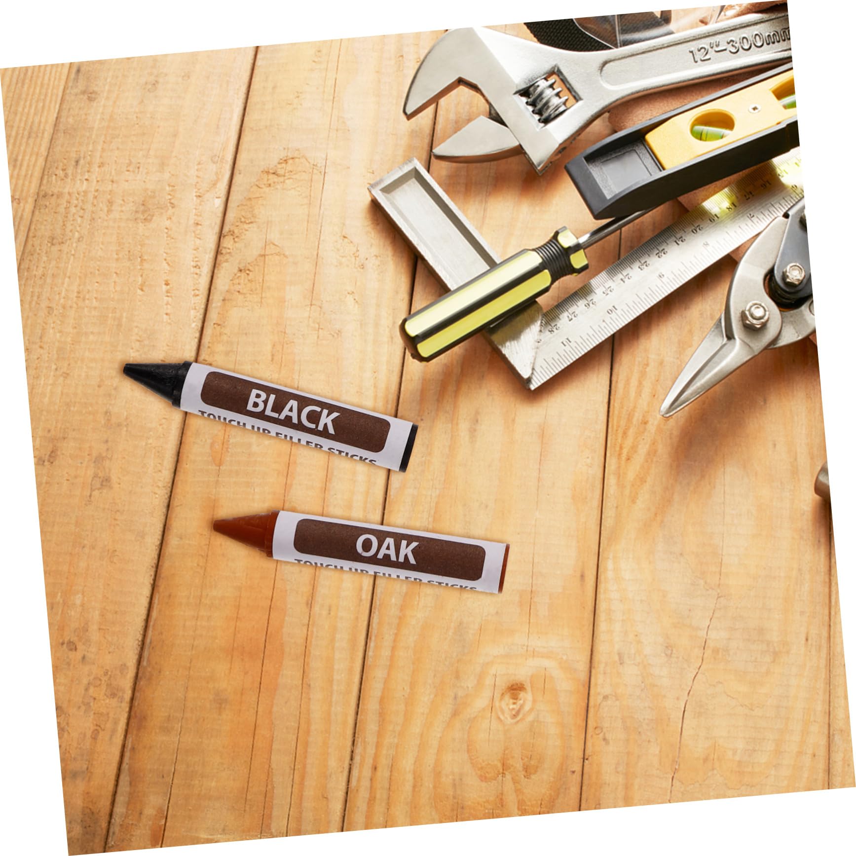 UKCOCO 40pezzi Pennarelli per Riparazione Graffi Legno Kit di Restauro per Mobili e Parquet Facili da Usare Copertura Eccellente per Rimuovere Imperfezioni e Graffi
