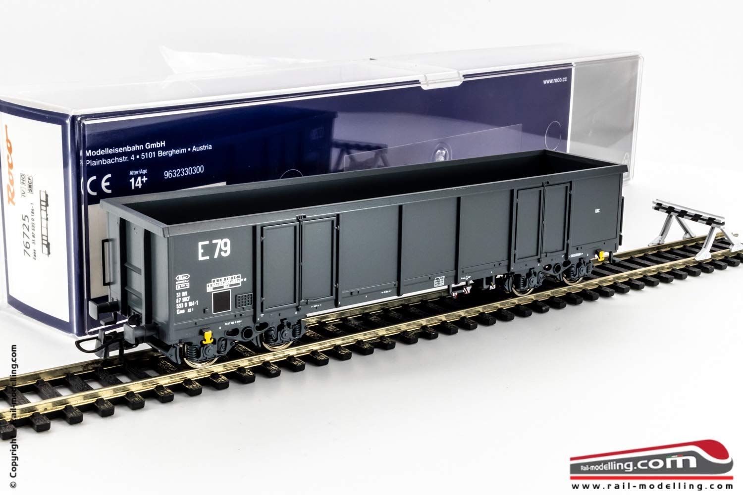 Set de 2 wagons Tombereau OCEM 19, brun, tôlés avec et sans guérite