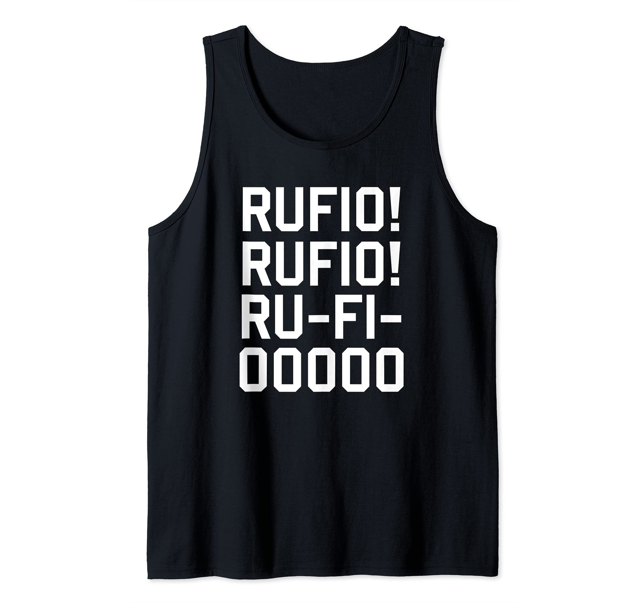 DOG TIRED TEESRUFIO RUFIO RU FI OOOOO Tank Top