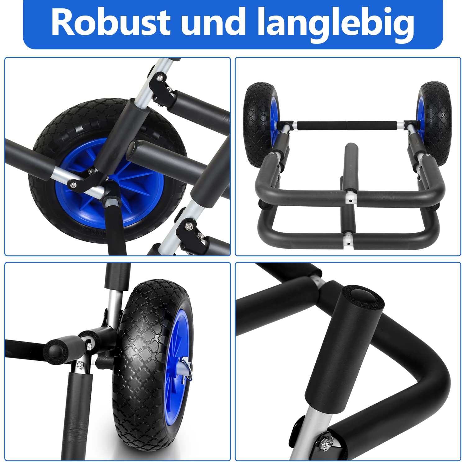 Surfwagen Transportwagen Doppel für 2x SUP Stand Up Paddle Surfboard Surfwagen Transportwagen Doppel für 2x SUP Stand Up Paddle Surfboard