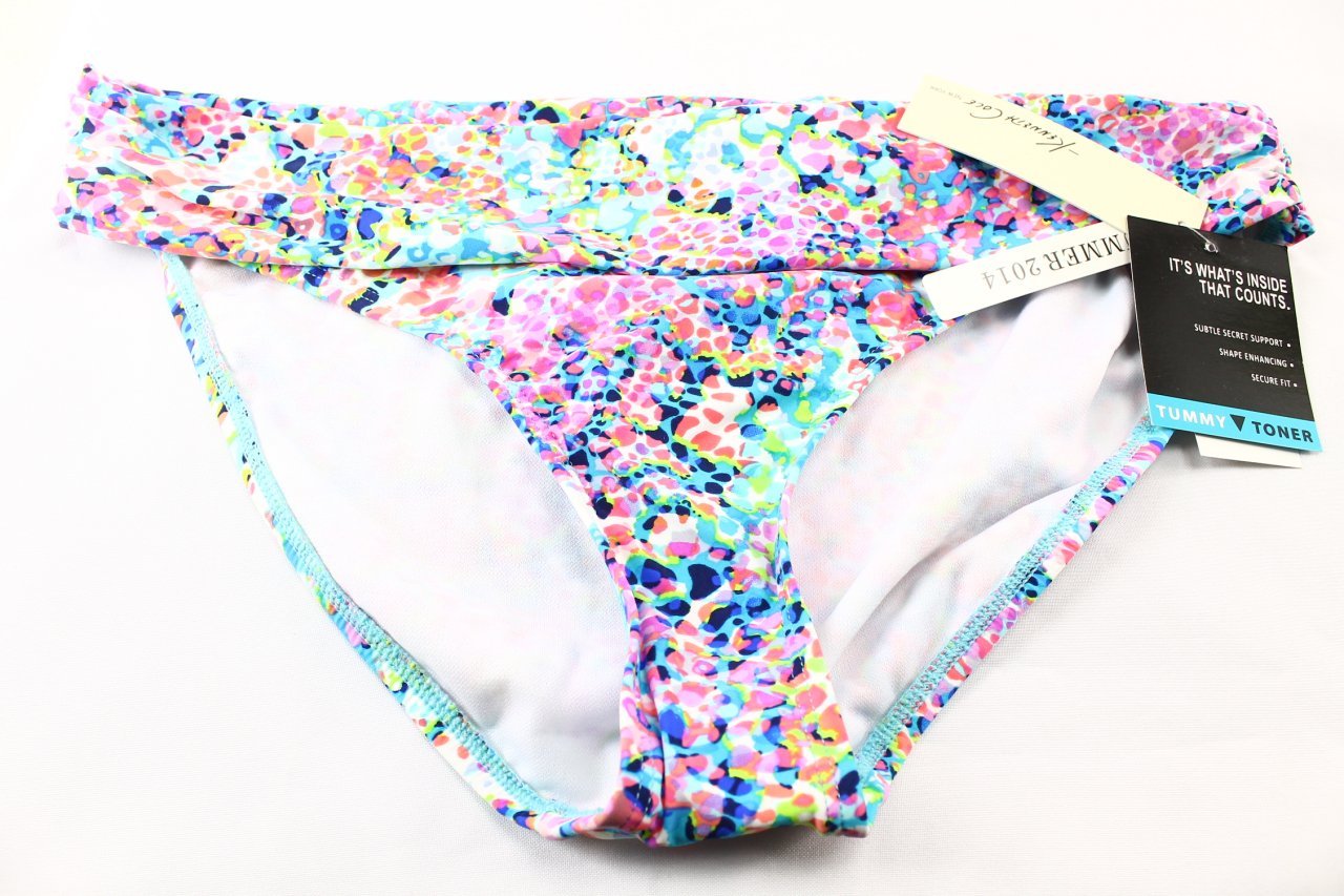 Kenneth Cole New York Women's Pebble To The Metal Sash Hipster Bikini Bottom