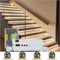MANDSARY LED Stair Lights Indoor With Motion Sensor