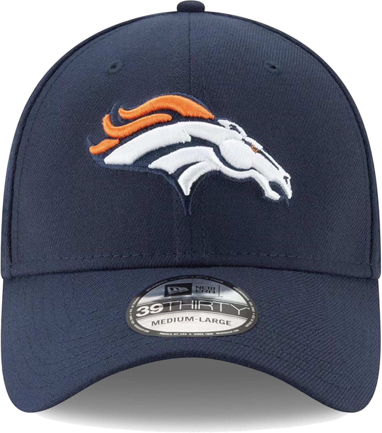New Era Unisex-Adult NFL 39THIRTY Team Color Primary Primary Logo Stretch Fit Flex Football Cap Hat - Image 2