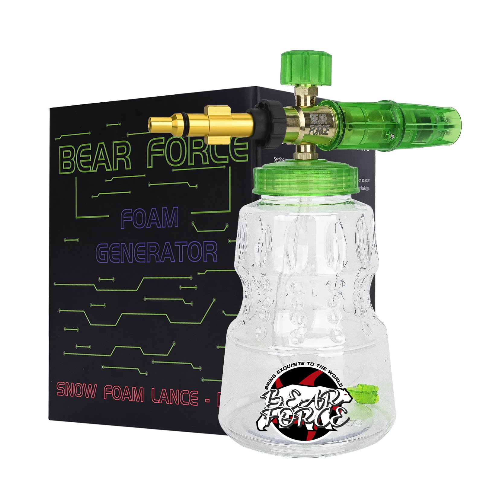 Amazon.com: BEAR FORCE Pressure Washer Green Foam Cannon Foam