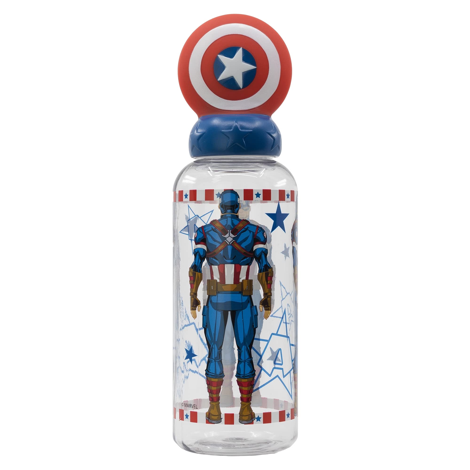 Stor BOTELLA FIGURITA 3D 560 ML AVENGERS CAPITAN AMERICA - Image 2