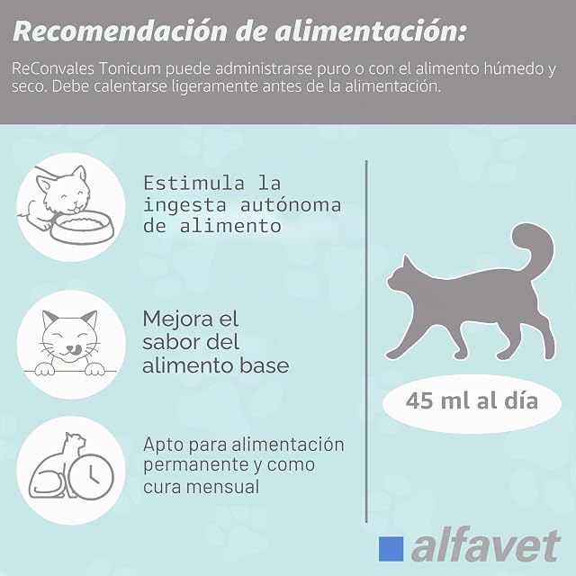 Foto 6 de 8 de Reconvales Tonicum 3 x 45 ml para gatos