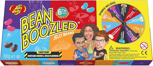 Jelly Belly Jelly Beans, Bean Boozled 5th Edition, Spinner Set - 100g
