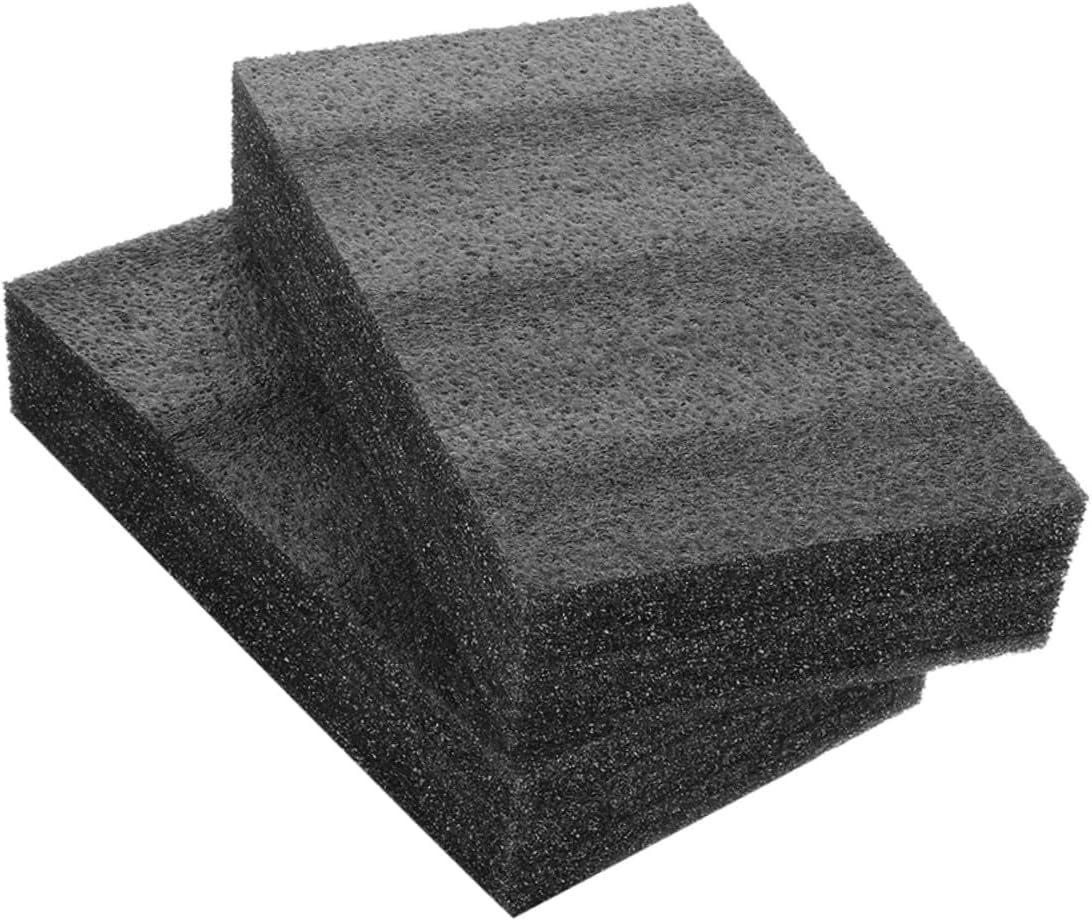 Ipetboom 2PCS Black Polyethylene Foam Sheets for Packaging and Crafts Thick Epe Padding Inserts for Toolboxes Storage Cases Resilient Cushioning and Protective Lining