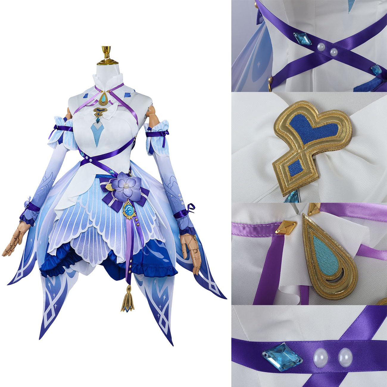 Amazon.co.jp: [YAYANA]原神 ニィロウコスプレ衣装 『ウイッグ、髪飾り