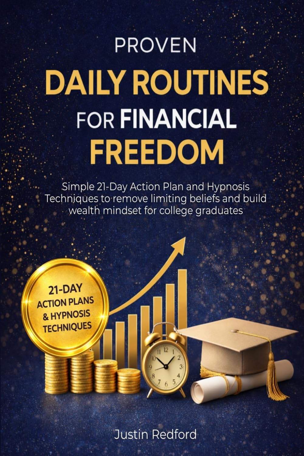 PROVEN DAILY ROUTINES FOR FINANCIAL FREEDOM: SIMPLE 21-DAY ACTION PLANS AND HYPNOSIS TECHNIQUES TO REMOVE LIMITING BELIEFS AND BUILD WEALTH MINDSET FOR COLLEGE GRADUATES