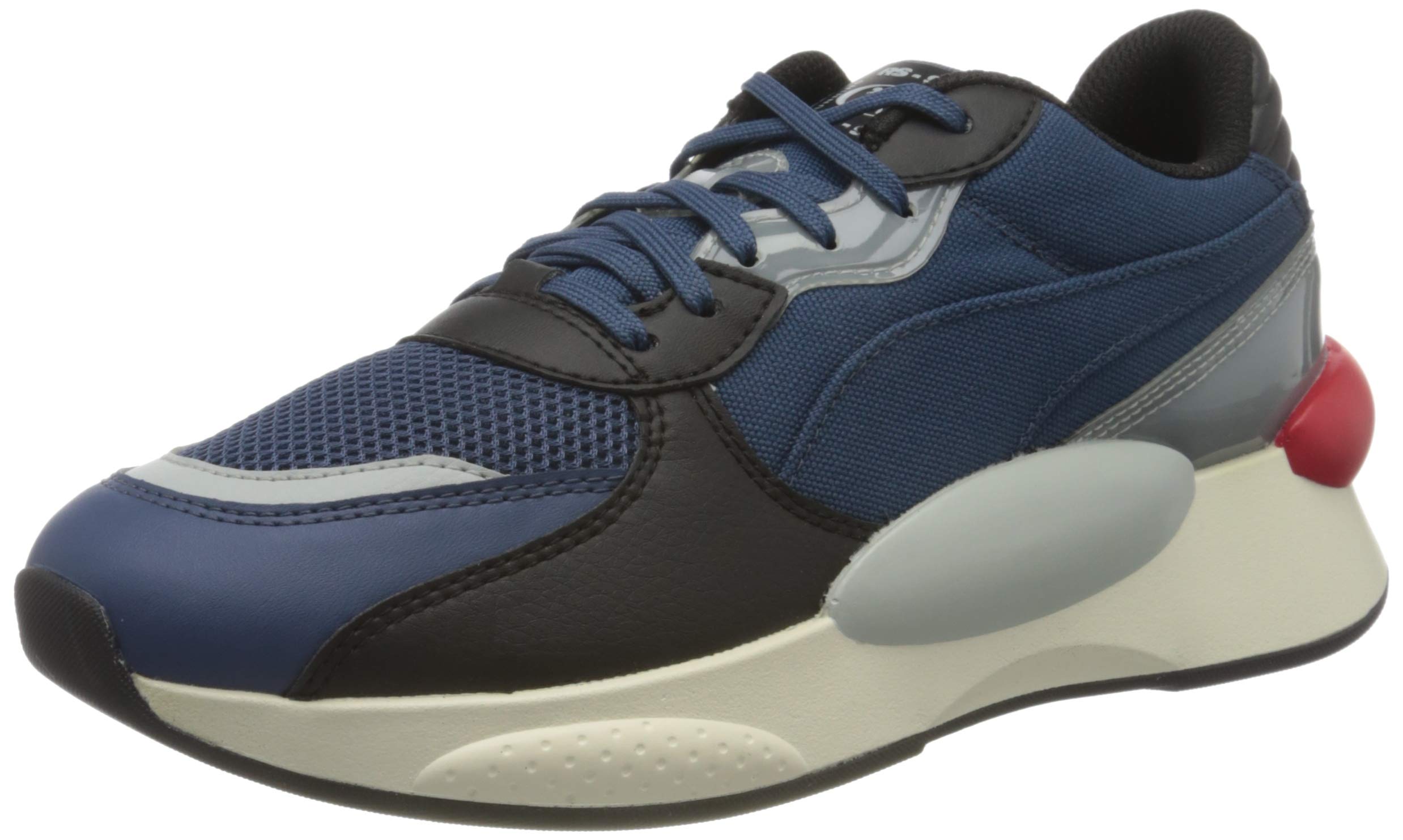 PUMA Unisex RS Fresh Trainers, Blue (Dark Denim-Whisper White 01), UK