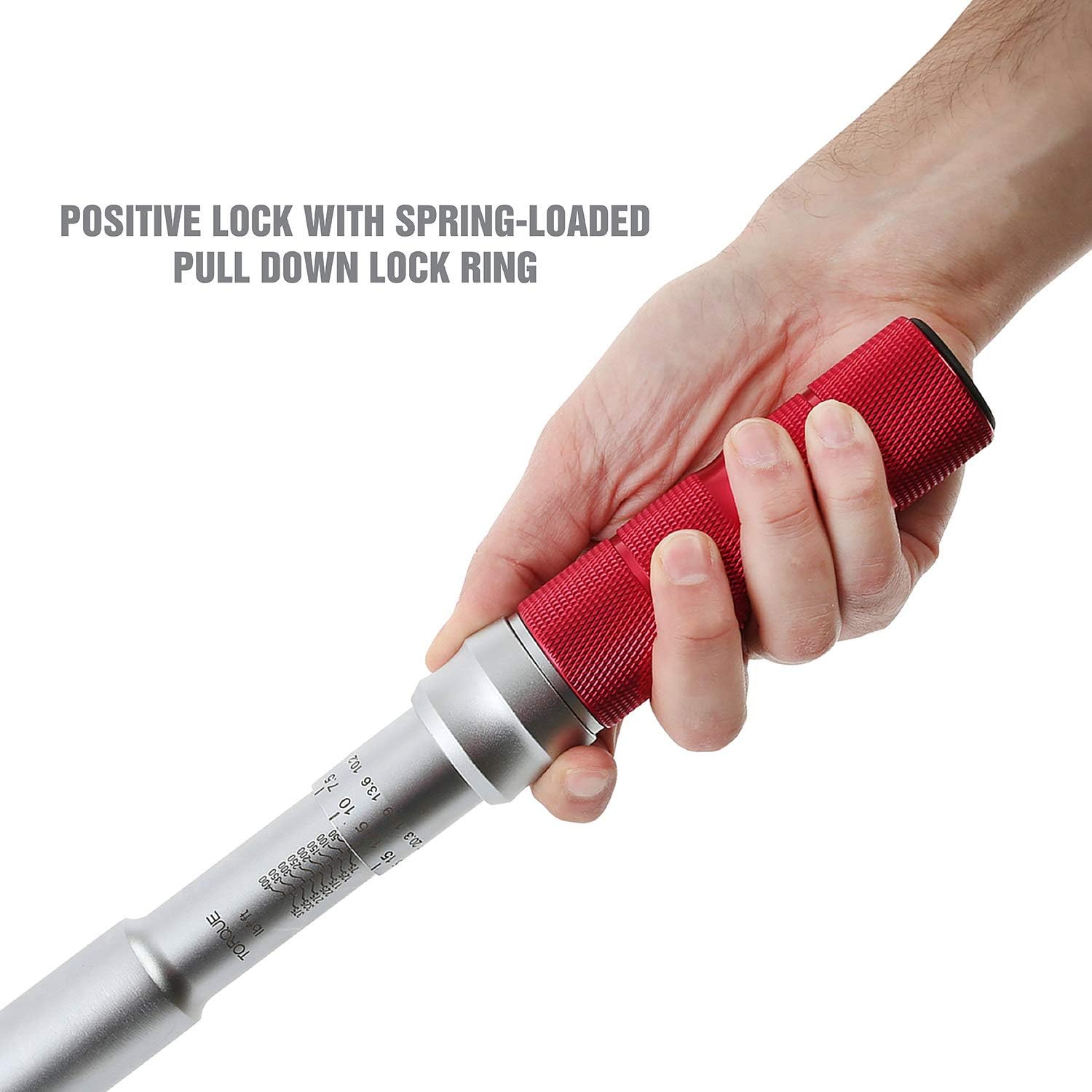 OEMTOOLS 37309 3/4” Drive Click-Style Torque Wrench, 3/4 Torque Wrench, Tire & Wheel Tools, Torque Wrenches, Mechanic Tools, Tire Removal Tools