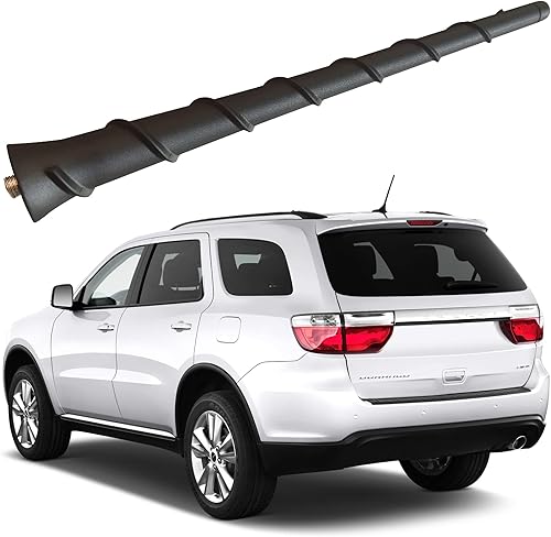 Antena de goma para Dodge Durango (2011-2013), antena Dodge Durango – A prueba de lavado de autos, 8 pulgadas de bobina de cobre interna de repuesto