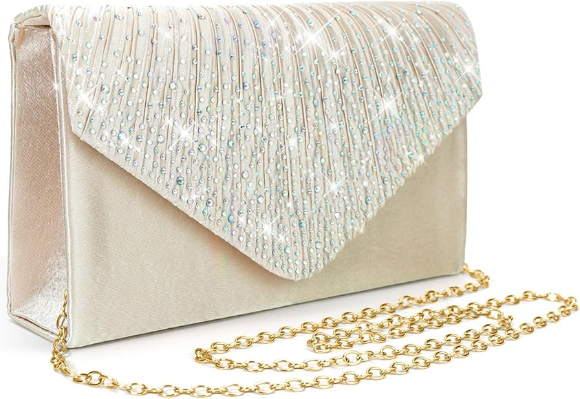 Satin abendtasche Clearance